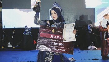 Keren! Mahasiswi Prodi KPI IAIN SAS Babel Raih Juara Duta Wisata Tingkat Nasional 2026