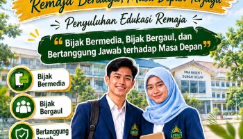 Seminar Edukasi di SMAN 1 Sungai Selan