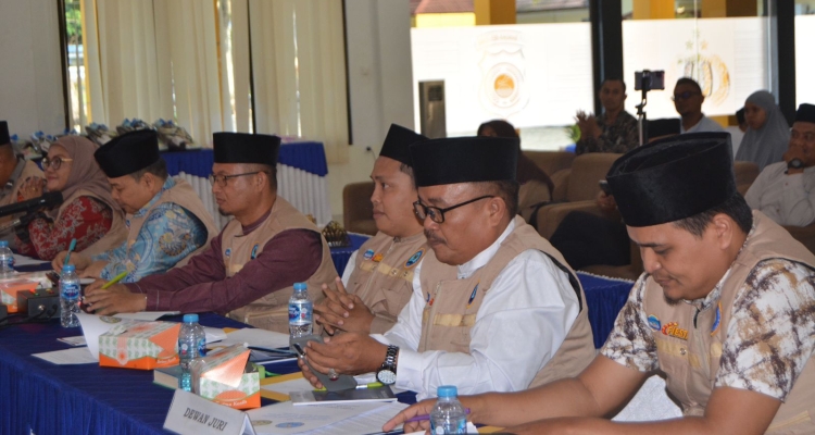 Safril, M.Sos., Akademisi IAIN SAS Babel, Sekprodi KPI Jadi Juri Grand Final Da’i dan Da’iyah Ananda Bersinar BNNP Babel