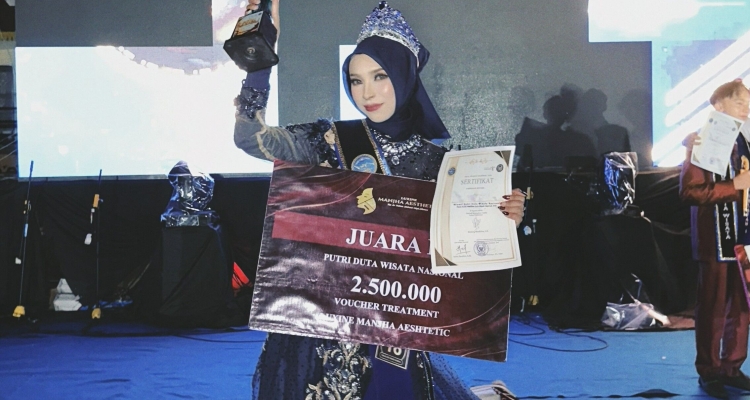 Keren! Mahasiswi Prodi KPI IAIN SAS Babel Raih Juara Duta Wisata Tingkat Nasional 2026